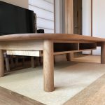 【中野のエスネル-07】『ラックDテーブル（座卓）』完成。家具屋nineさんとのコラボレーション♪