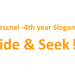 【祝】エスネルデザイン3周年。4th Year Slogan「Hide & Seek !!!」