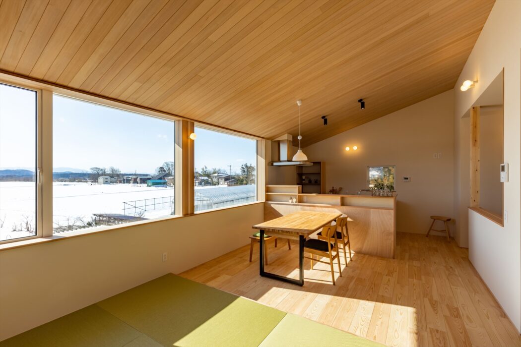 【柿崎】完成写真。『多彩な居場所、居心地。』－豊かな暮らしを愉しめる家－